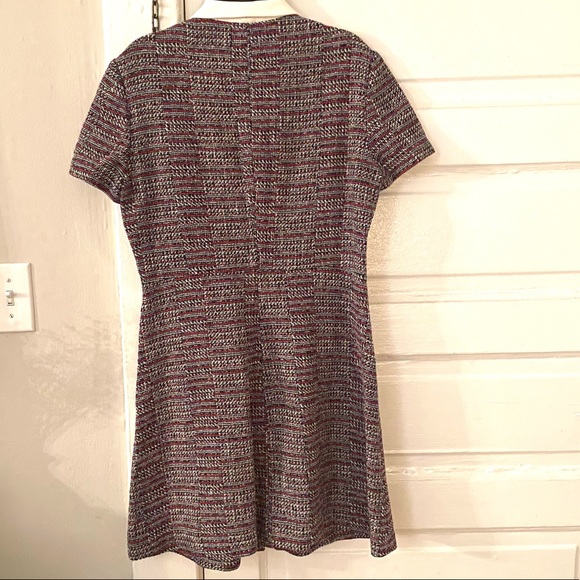 Maje Natelle Tweed Mini Dress Size 3 - Picture 3 of 7